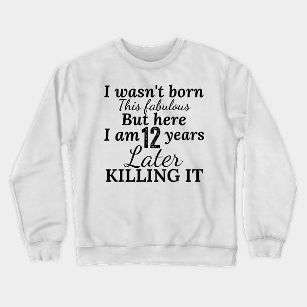 12th birthday gift Crewneck Sweatshirt by Design stars 5